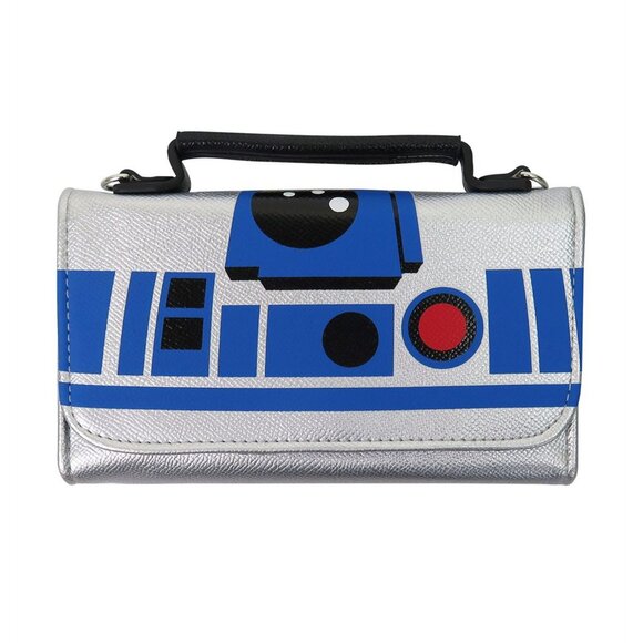 Star Wars R2D2 Crossbody Clutch Wallet - Picture 4 of 10